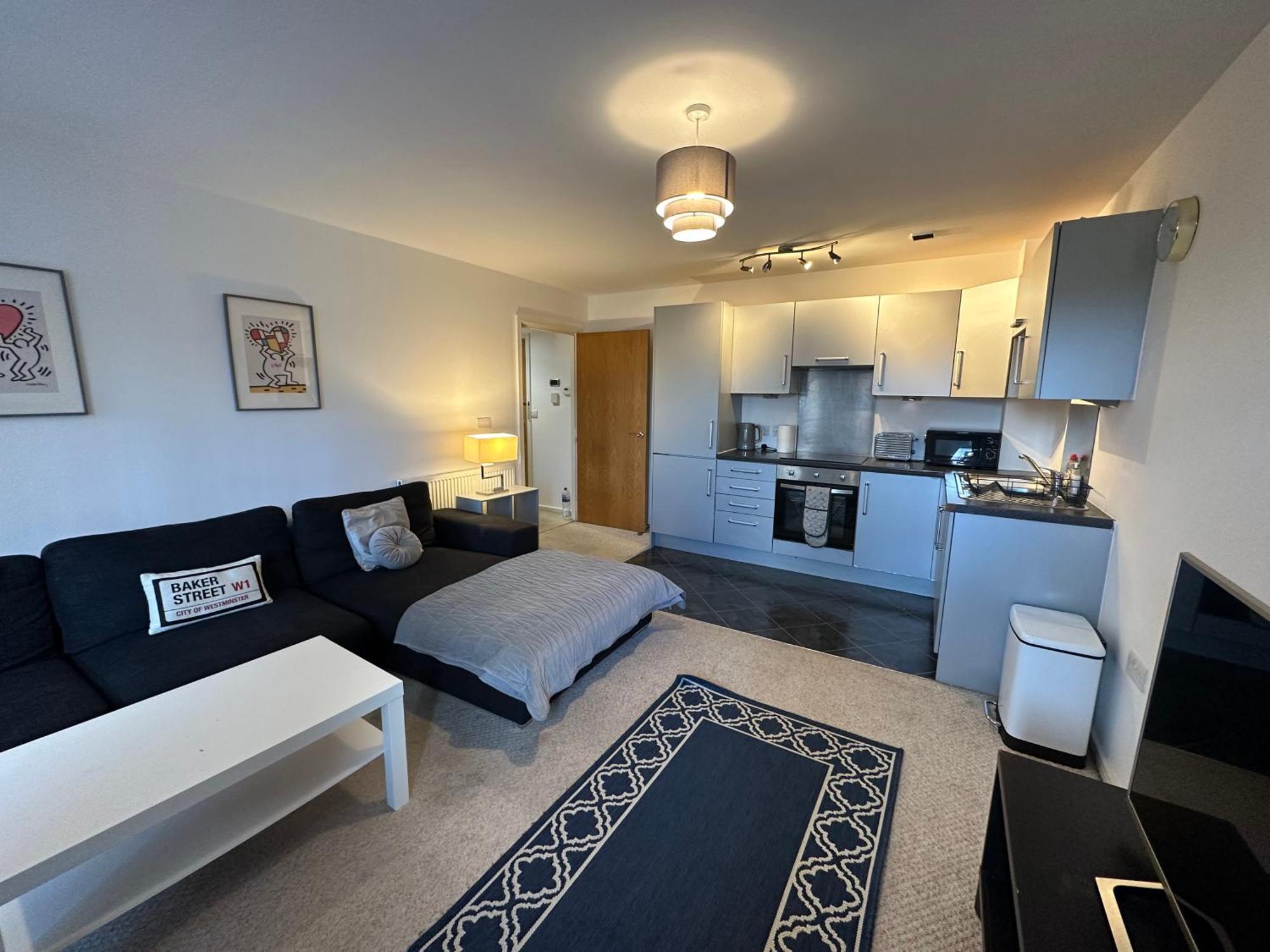 Etihad Fc 2Br Apartment With Water View Manchester Exterior foto